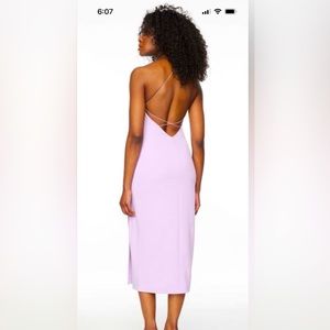 Dynamite Asymmetrical Open Back Dress